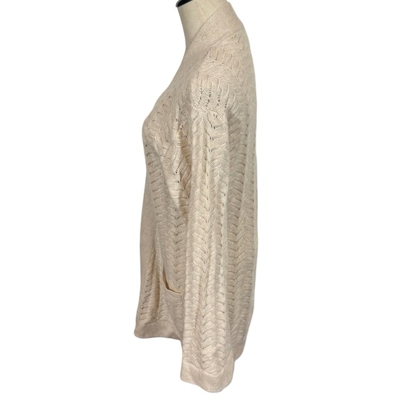 Johnny Was Camille Short Kimono Cashmere Linen Cardigan - Picture 8 of 12